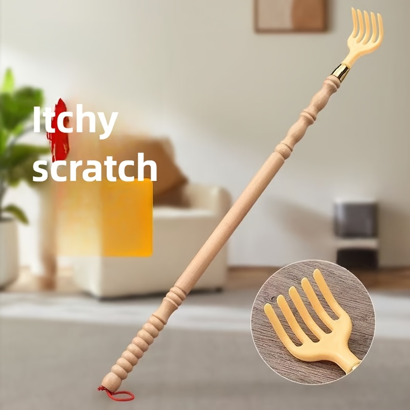 Gardening Tools Long Handle - 1/2/3pcs Back Scratcher Wooden Long Handle