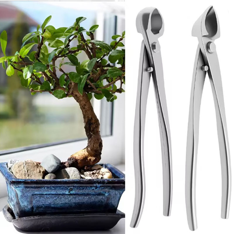 Gardening Tools Gift Set - 2pcs 210mm Stainless Steel Bonsai Tool
