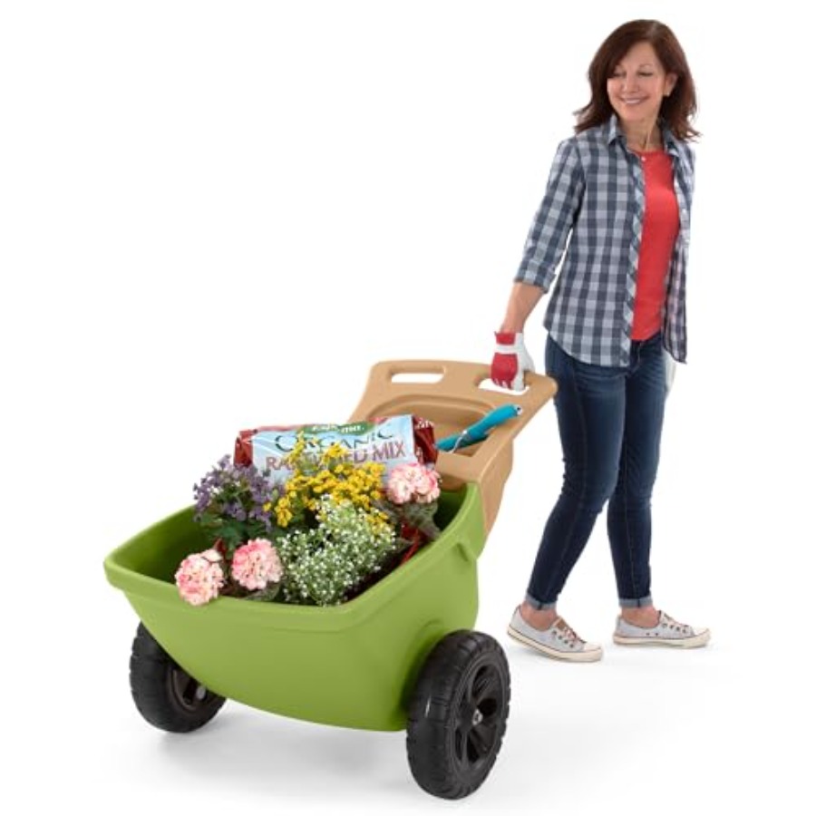 Gardening Tools Made In Usa - Easy Haul Durable Wheelbarrow with Garden