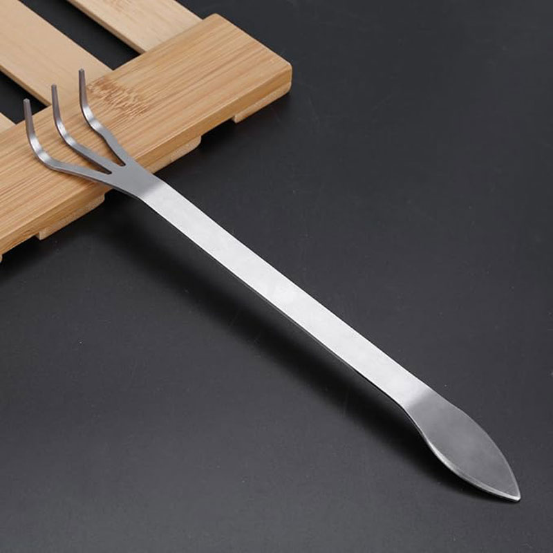 Stainless Steel Root Rake Hand - Gardening Tools For Home ulasan dan harga