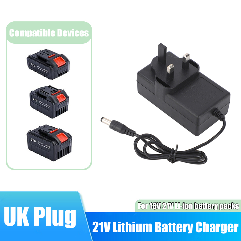 UK Plug 21V 2A Power Tool Char - Gardening Tools Uk ulasan dan harga