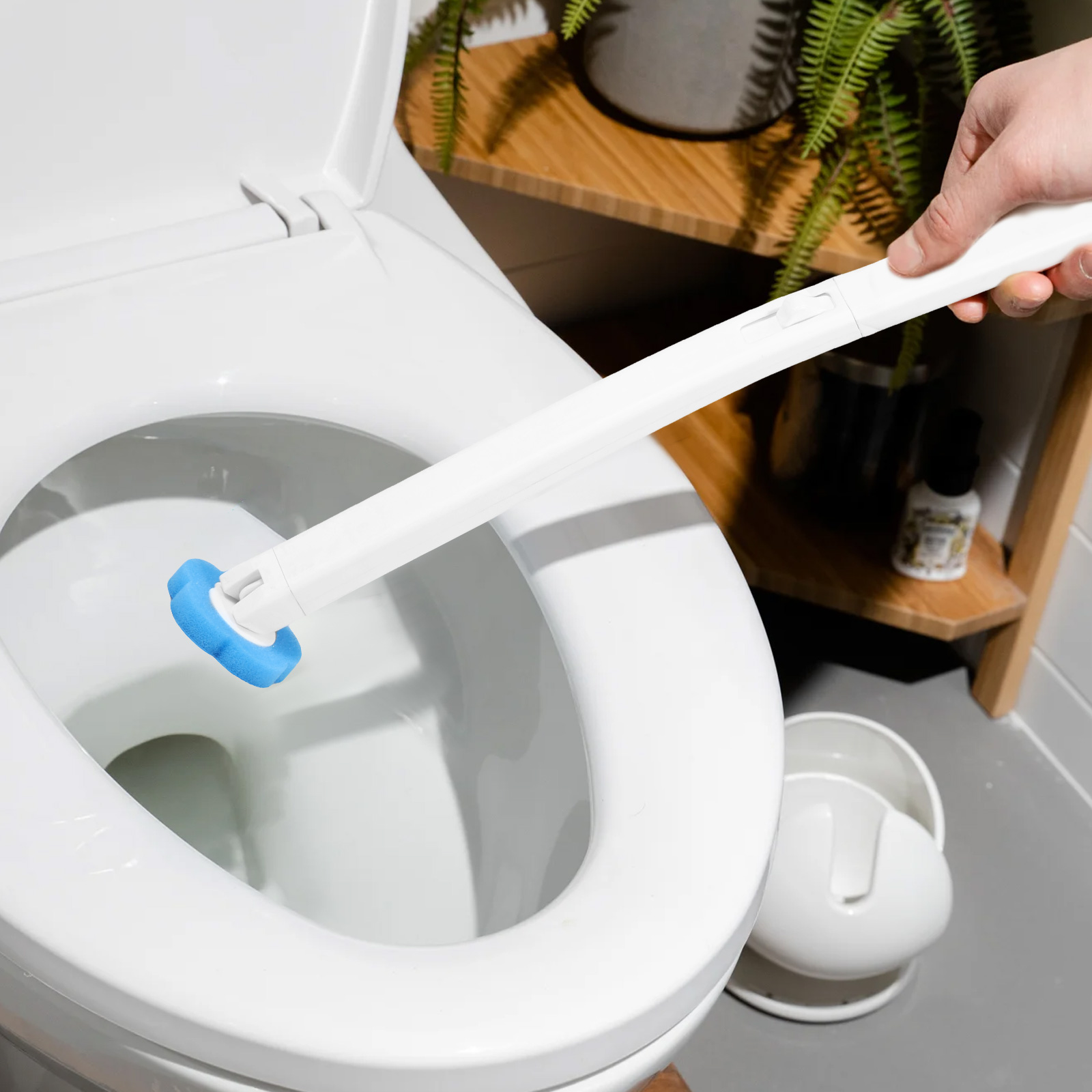 New Toilet Brush Disposable Re - Gardening Tools Long Handle ulasan dan harga