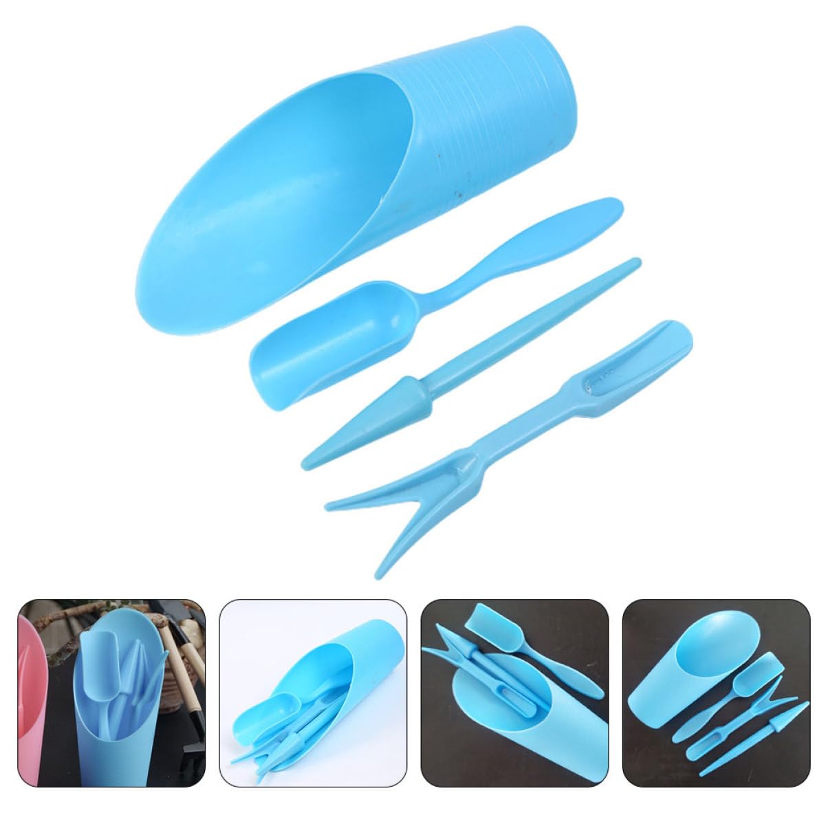 4pcs/set, Plastic Durable Buck - Gardening Tools Bundle ulasan dan harga