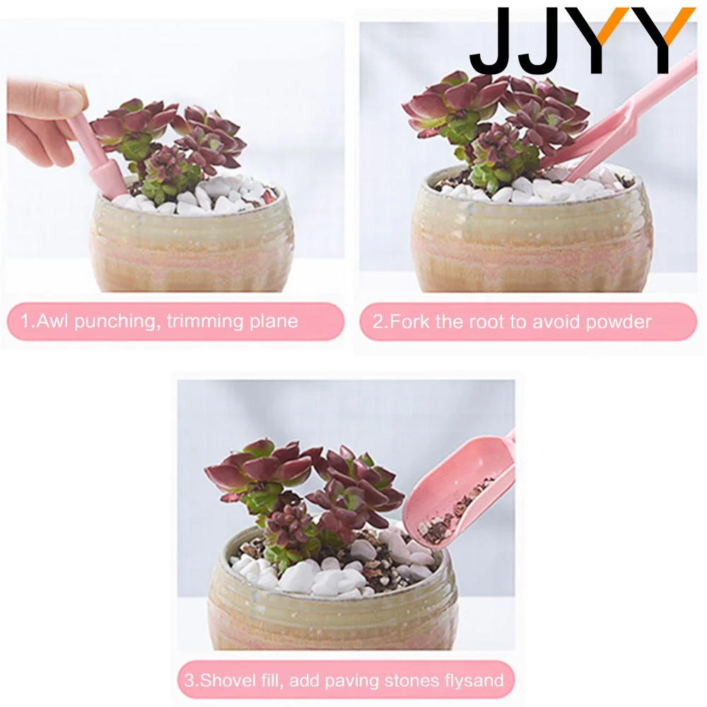 4Pcs Mini Succulent Planter Ac - Gardening Tools And Accessories ulasan dan harga