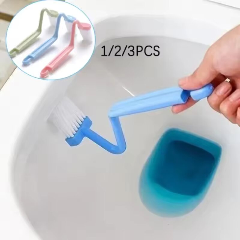 New 123PCS Curved Toilet Brush - Gardening Tools Long Handle ulasan dan harga