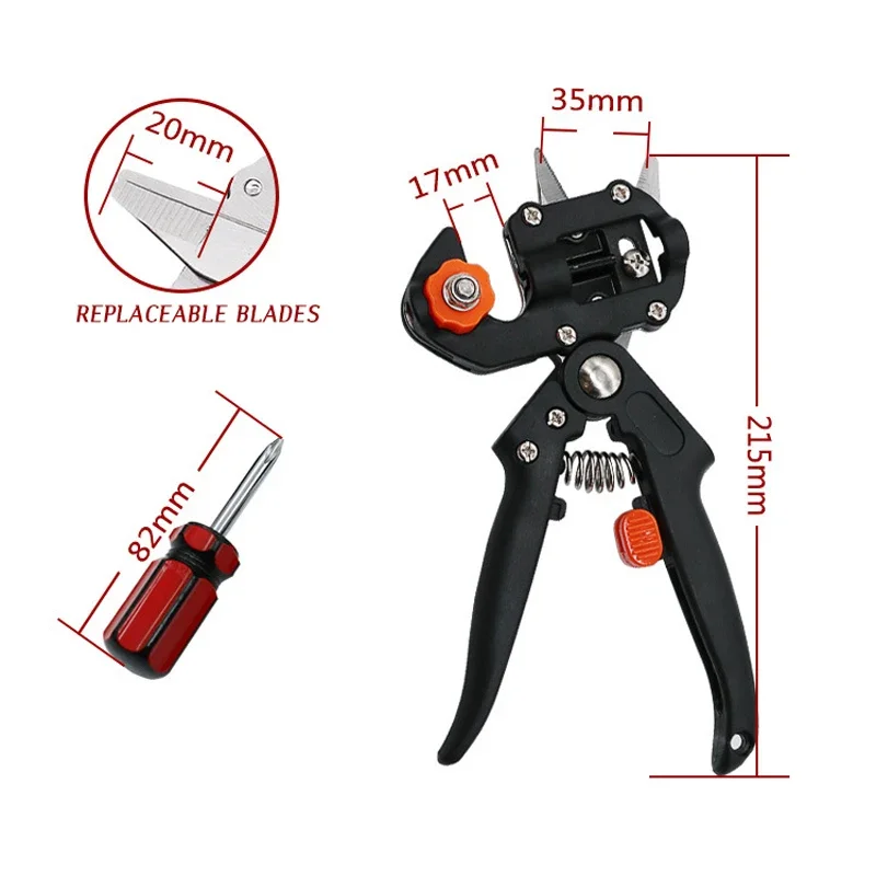 Seedling Grafting Pliers Garde - Gardening Tools Scissors ulasan dan harga