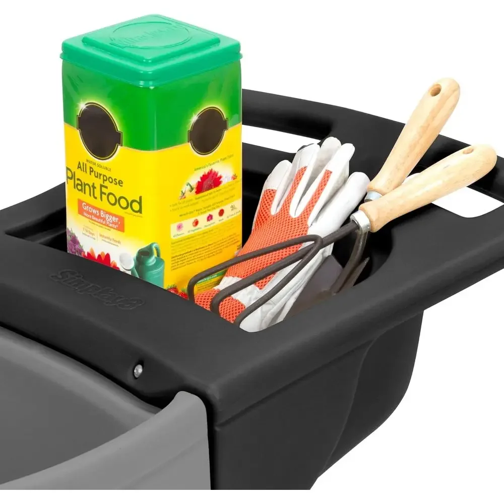 Durable Wheelbarrow with Stora - Gardening Tools Made In Usa ulasan dan harga