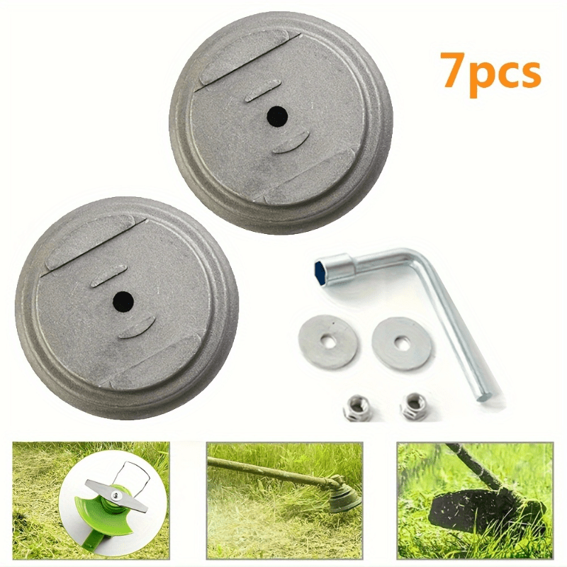 7pcs Electric Lawn Mower Blade - Gardening Tools Bundle ulasan dan harga