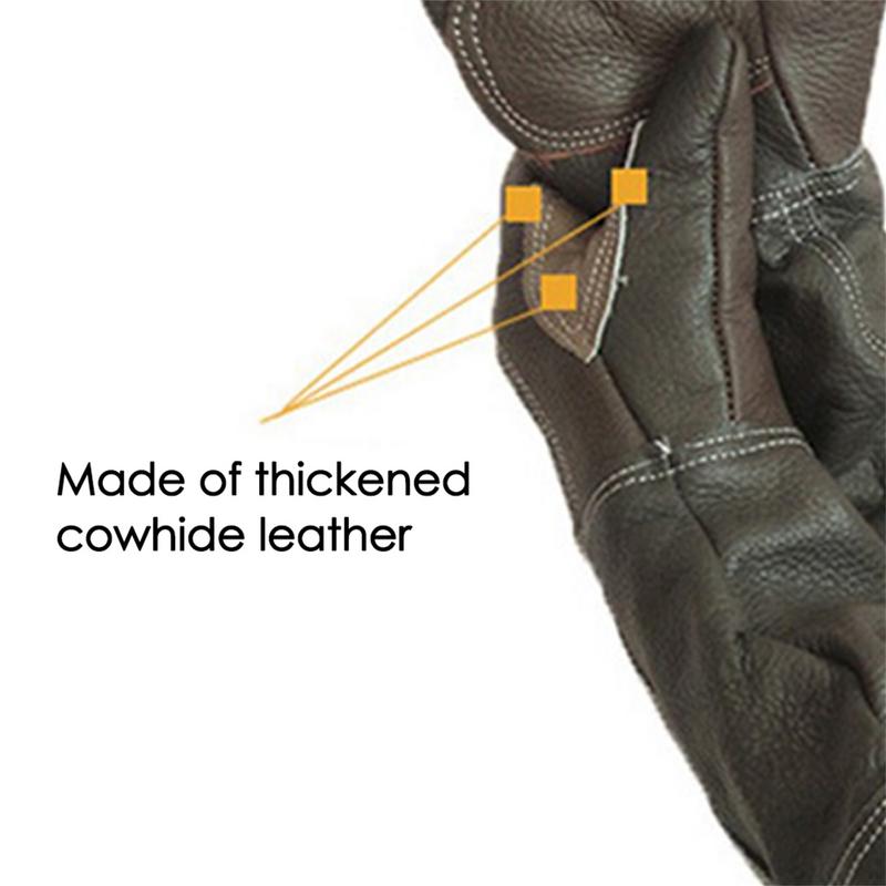 Pet Gloves Cowhide Leather Ant - Gardening Tools Gloves ulasan dan harga
