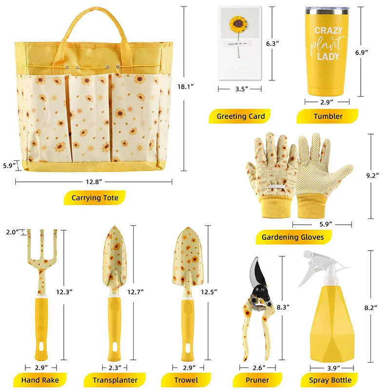 Durable Garden Tool Set Ladies - Gardening Tools Gloves ulasan dan harga