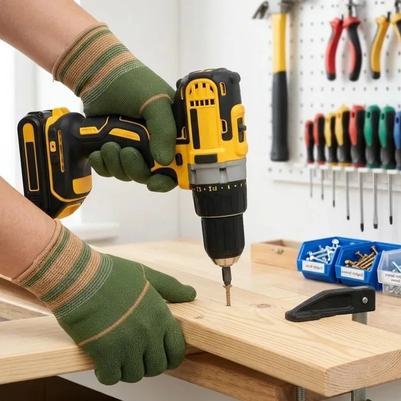 12-48Pairs Breathable Abrasion - Gardening Tools Gloves ulasan dan harga