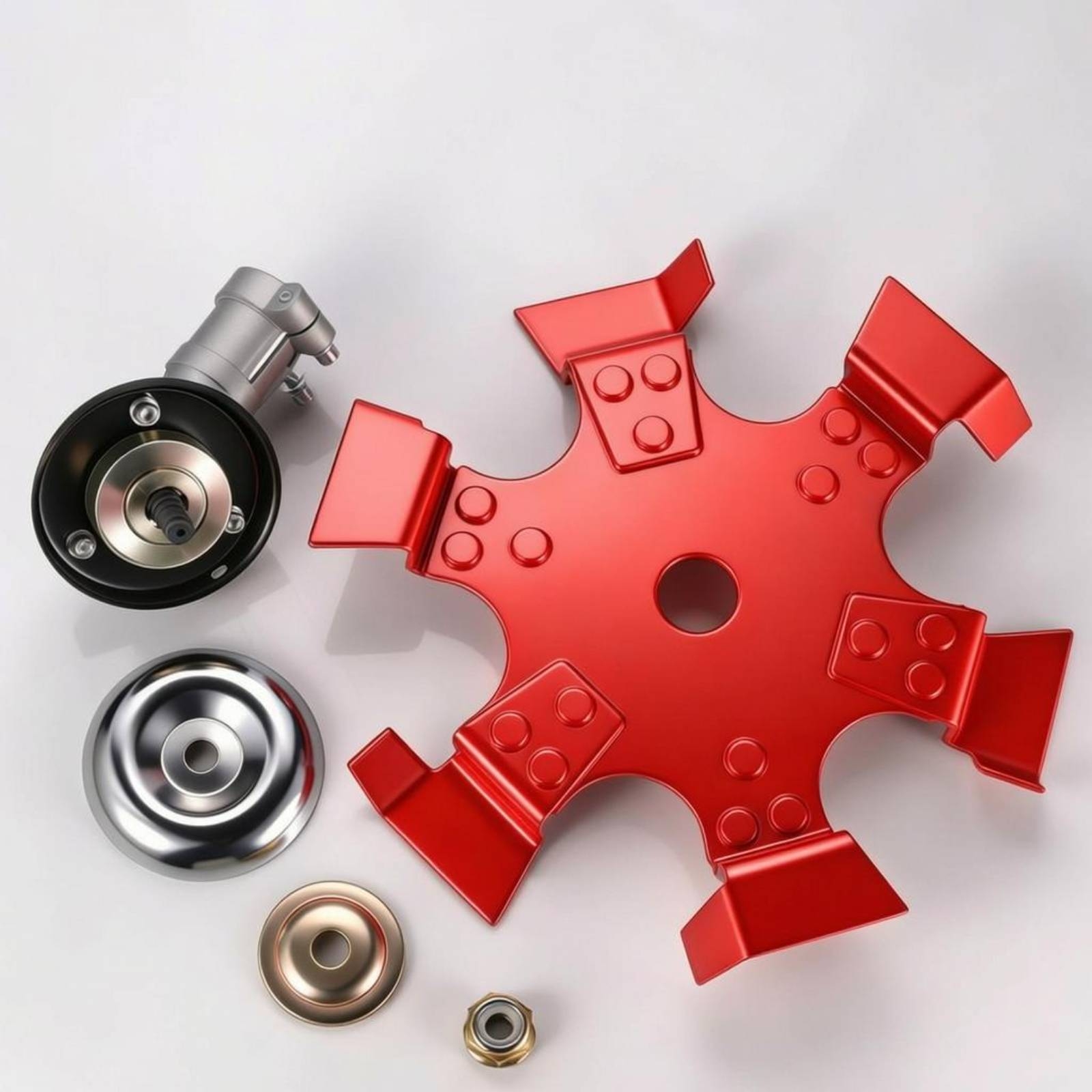 Trimmer Wheel Attachment Cutti - Gardening Tools And Accessories ulasan dan harga