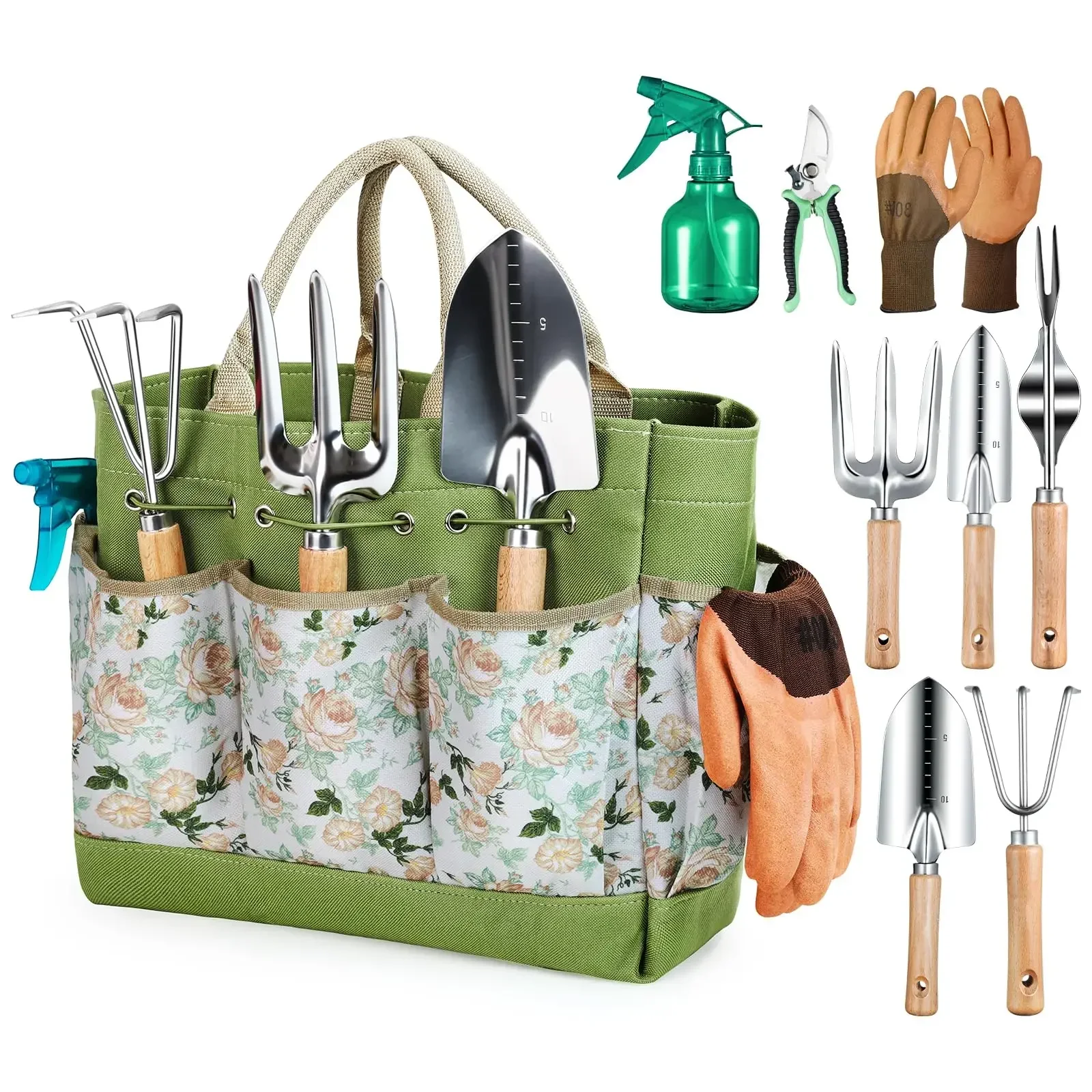 Gardening Tools 9-Piece Heavy  - Gardening Tools Gloves ulasan dan harga