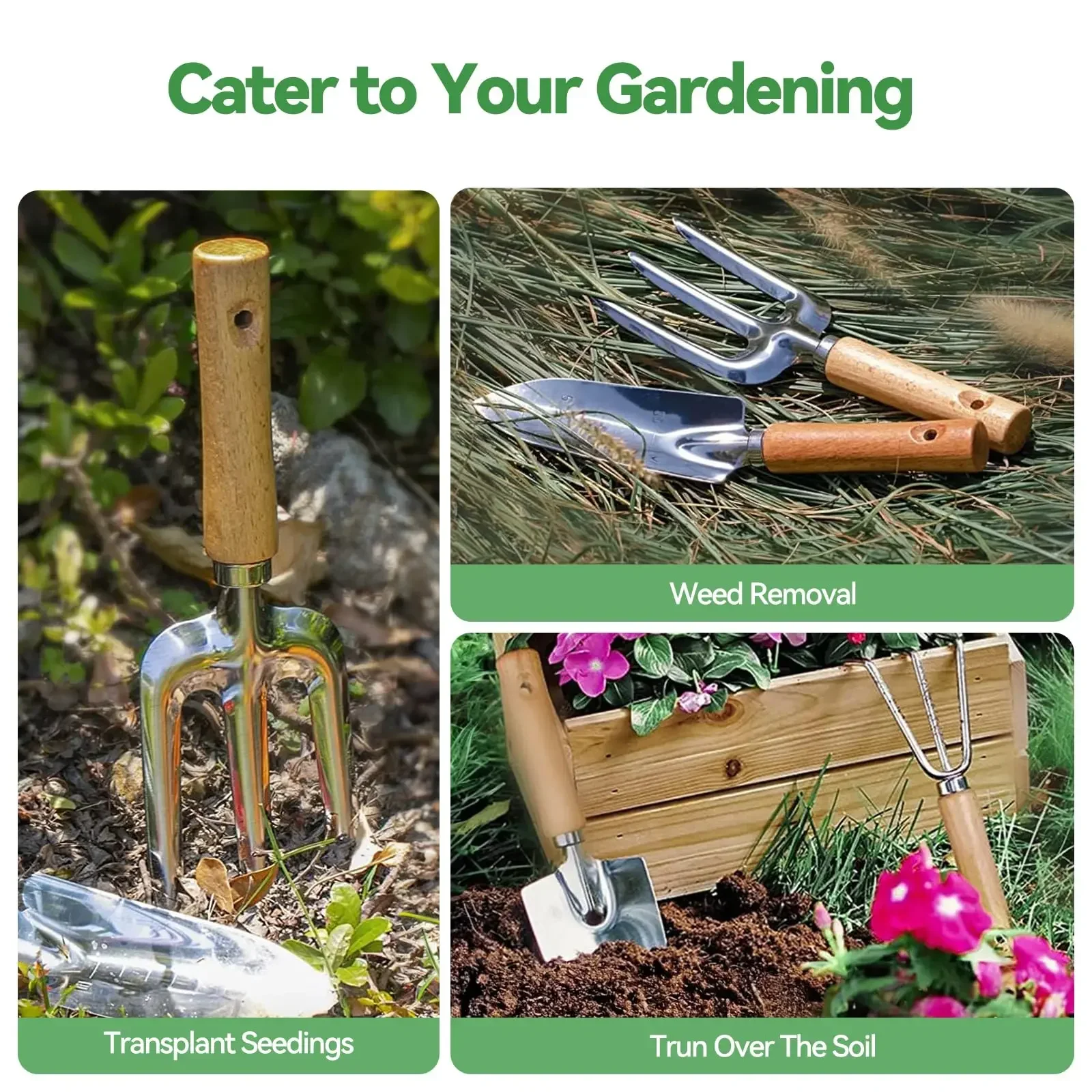 Gardening Tools 9-Piece Heavy  - Gardening Tools Gloves ulasan dan harga