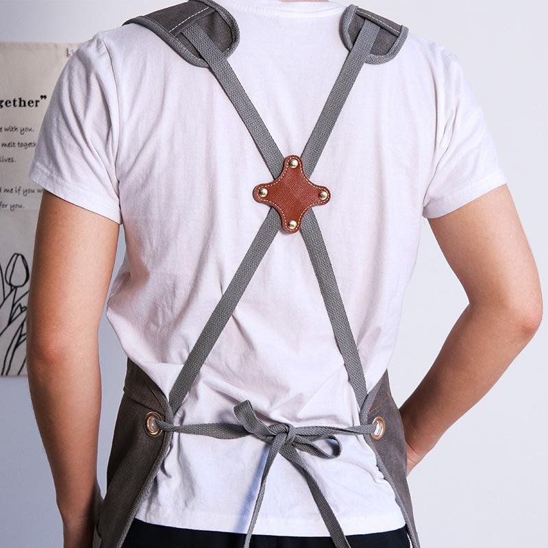 Canvas Apron With Printed Logo - Gardening Tools Logo ulasan dan harga