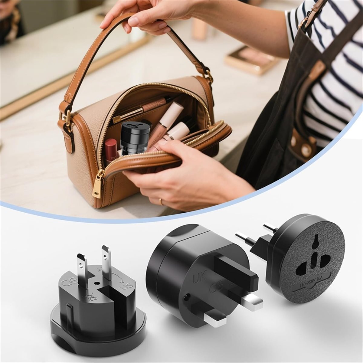 Reliable- 2PCS Travel Power Co - Gardening Tools Uk ulasan dan harga