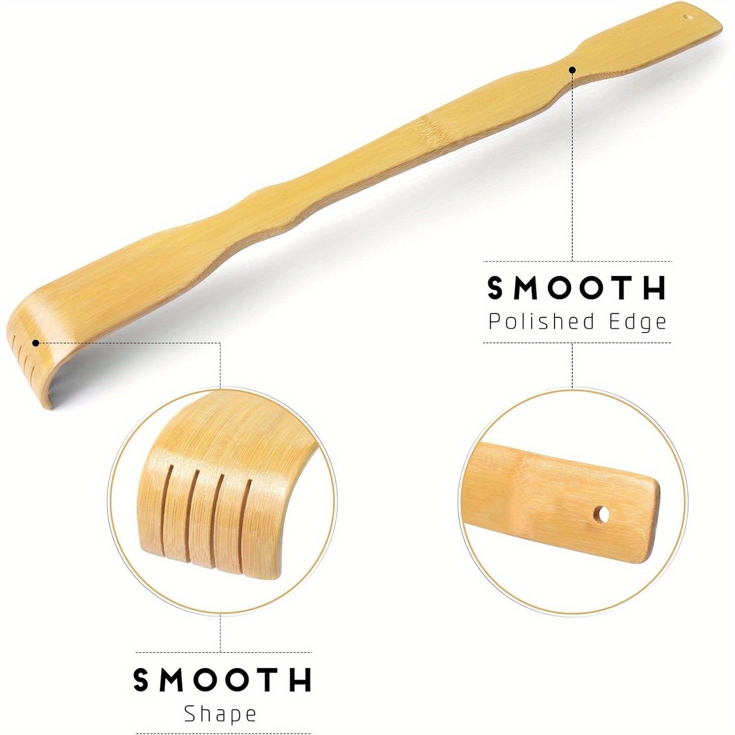 Bamboo Back Scratcher – Natura - Gardening Tools Long Handle ulasan dan harga