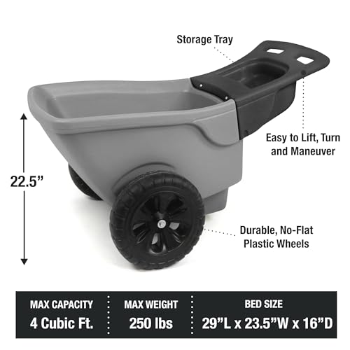 Easy Haul Durable Wheelbarrow  - Gardening Tools Made In Usa ulasan dan harga