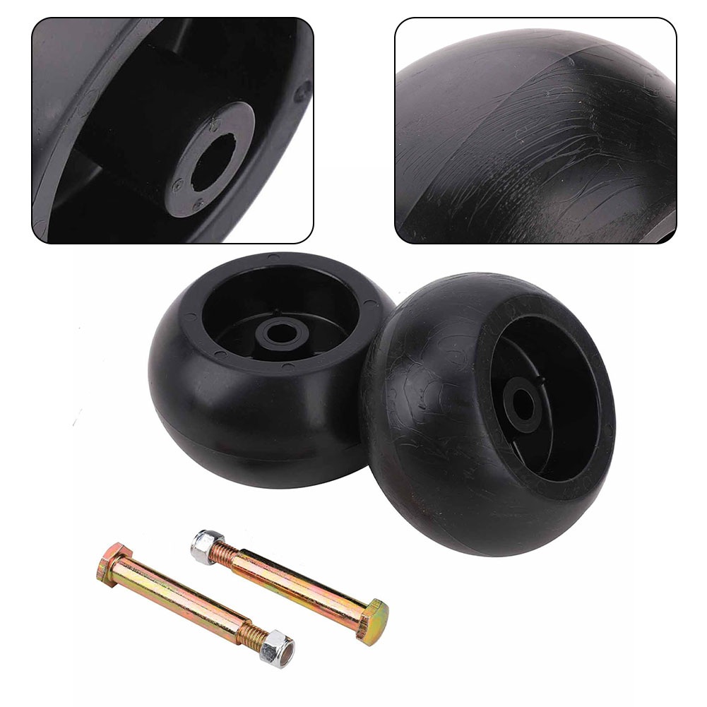2PCS 5inches Deck Wheels&Axle  - Gardening Tools Bundle ulasan dan harga