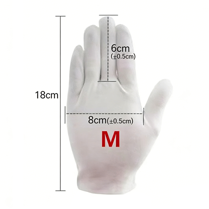 1/5Pair Disposable White Cotto - Gardening Tools Gloves ulasan dan harga