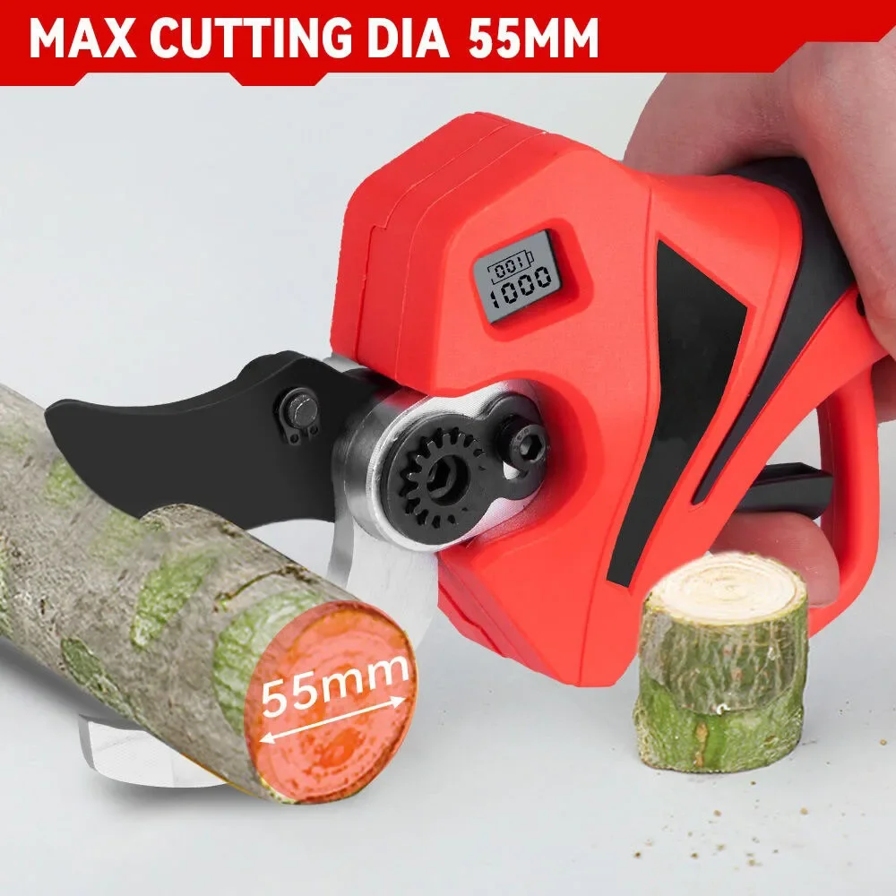 55mm Brushless Electric Scisso - Gardening Tools Scissors ulasan dan harga